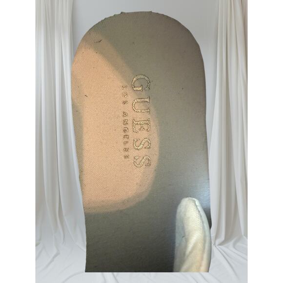 GUESS Glitter & Leopard Print Low-Top Sneakers Women’s Mixed Media Casual Shoes - Picture 3 of 6